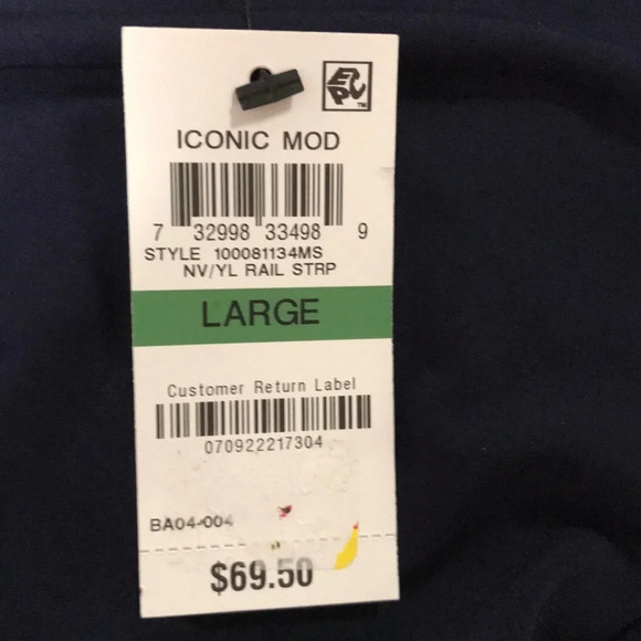 Alfani Iconic Mod polka dot and striped blouse - Picture 8 of 10